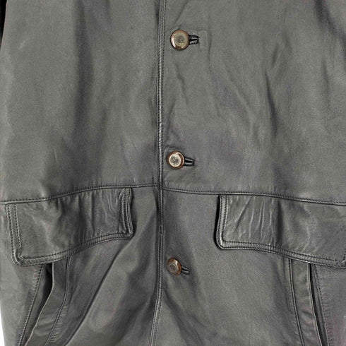 レザー ハーフコート メンズ JPN:M