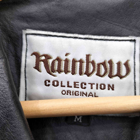 rainbow レザー ハーフコート メンズ JPN:M