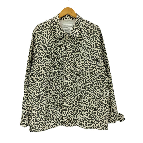 ベーセーストック B.C STOCK 24AW バクテリア アメーバ カモ 迷彩 ミリタリー シャツ ジャケット 裾ドローコード メンズ JPN:L