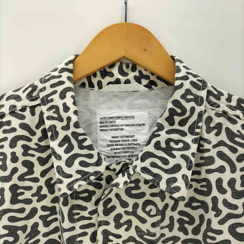 ベーセーストック B.C STOCK 24AW バクテリア アメーバ カモ 迷彩 ミリタリー シャツ ジャケット 裾ドローコード メンズ JPN:L