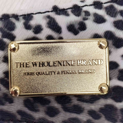 THE WHOLENINE BRAND ザ ホールナイン レオパード PVC レザー ショルダーバッグ ウエストポーチ Y2K レディース