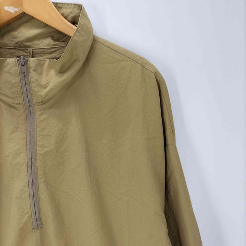 シンプリシテェ SIMPLICITE 24AW ナイロン ハーフジップ プルオーバー レディース JPN:L
