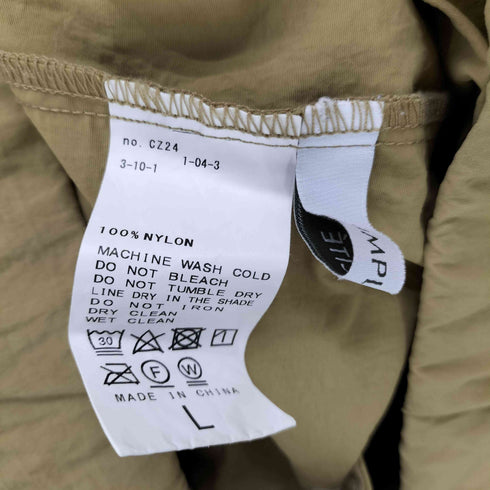 シンプリシテェ SIMPLICITE 24AW ナイロン ハーフジップ プルオーバー レディース JPN:L
