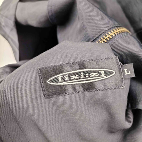 イクシーズ ixi:z ジップアップ ボックス ジャケット メンズ L