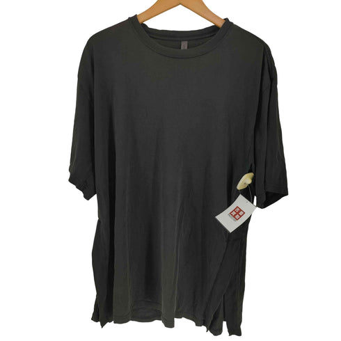 カズユキクマガイアタッチメント KAZUYUKI KUMAGAI ATTACHMENT フレスカ天竺 スリット Tシャツ メンズ 2