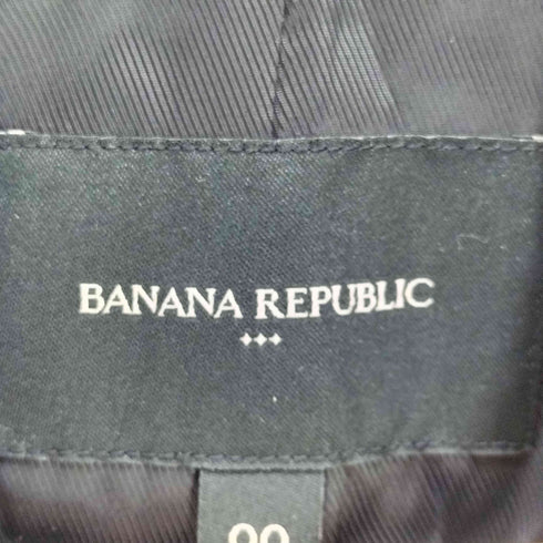 バナナリパブリック BANANA REPUBLIC VEGAN LEATHER フェイクレザー テーラードジャケット レディース JPN:0