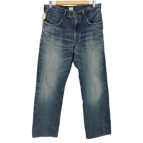 エドウィン EDWIN 日本製 505Z ジップフライ ダメージ デニムパンツ メンズ 31×34