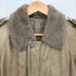 CREAZIONI IN PELLE クレアツィオーニインペレ ボアカラー エポレット付き レザージャケット メンズ EUR:48