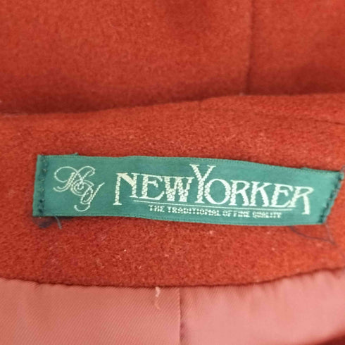 ニューヨーカー NEWYORKER ウール フーデッド チェスターコート レディース