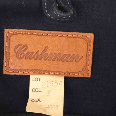 クッシュマン CUSHMAN コットン ジップアップ チャンピオンジャケット メンズ