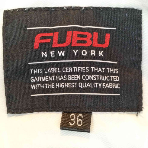 フブ FUBU DENIM HALF PANTS ワイド バギー デニム ジョーツ ショーツ クロップド パンツ Y2K B系 ビック サイズ メンズ 36