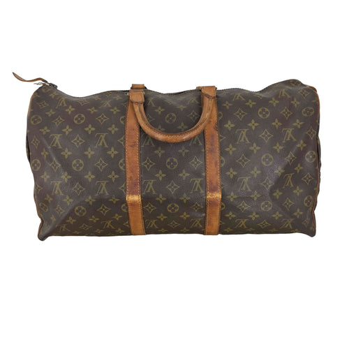 ルイヴィトン LOUIS VUITTON モノグラム キーポル50 ボストンバッグ Monogram Keepall50 BostonBag SD レディース