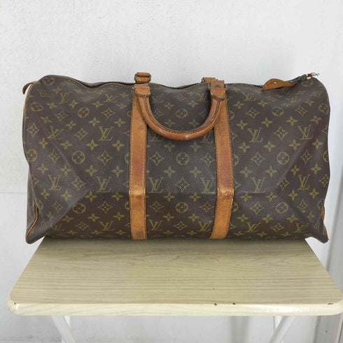 ルイヴィトン LOUIS VUITTON モノグラム キーポル50 ボストンバッグ Monogram Keepall50 BostonBag SD レディース