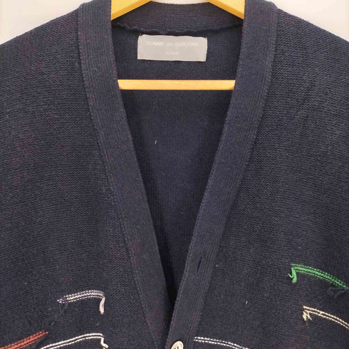 コムデギャルソンオム COMME des GARCONS HOMME 90S AD1995 田中オム ステッチ コットンカーディガン メンズ