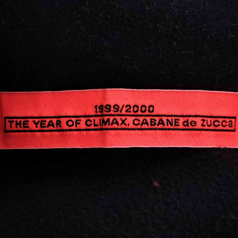 カバンドズッカ CABANE de ZUCCa 90-2000S 1999/2000 THE YEAR of CLIMAX フリース スナップボタン 比翼シャツ メンズ JPN:M
