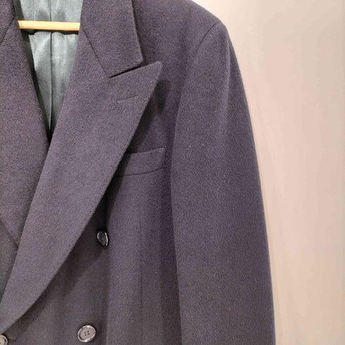 バーニーズニューヨーク BARNEYS NEWYORK 90s カナダ製 ダブルブレスト ウール チェスターコート メンズ 40S