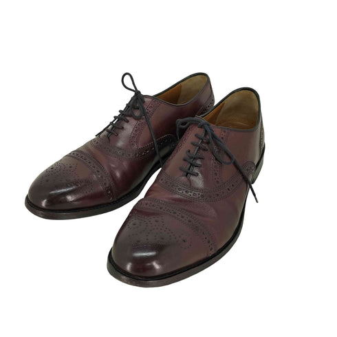 コールハーン COLE HAAN ニーランド ブローグ オックスフォードシューズ メダリオン メンズ US:9.5
