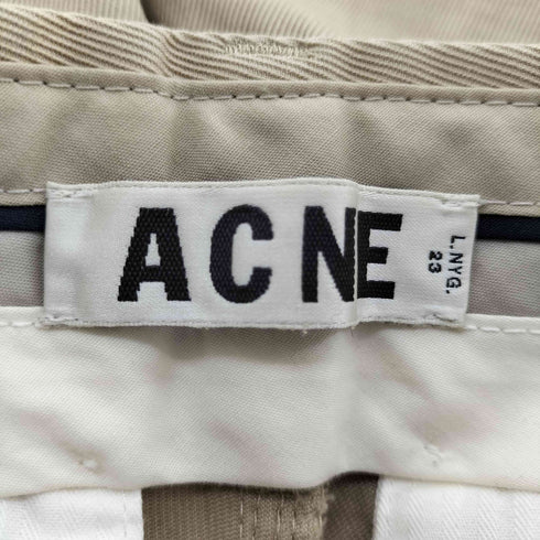 アクネ Acne ACNE STUDIOS 旧 初期 タグ サイド テープ チノ ハーフ パンツ メンズ EUR:46-48