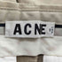アクネ Acne ACNE STUDIOS 旧 初期 タグ サイド テープ チノ ハーフ パンツ メンズ EUR:46-48