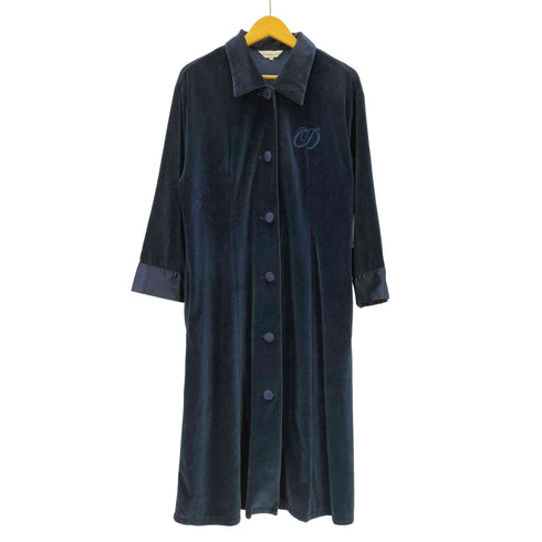 クリスチャンディオール Christian Dior 80-90S OLD velvet long dress ベロア ベルベット ロング ドレス ワンピース レディース import:L