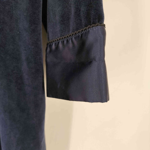 クリスチャンディオール Christian Dior 80-90S OLD velvet long dress ベロア ベルベット ロング ドレス ワンピース レディース import:L