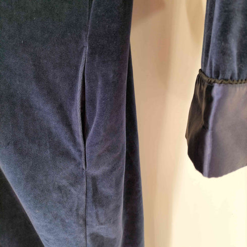 クリスチャンディオール Christian Dior 80-90S OLD velvet long dress ベロア ベルベット ロング ドレス ワンピース レディース import:L