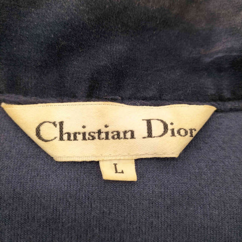 クリスチャンディオール Christian Dior 80-90S OLD velvet long dress ベロア ベルベット ロング ドレス ワンピース レディース import:L