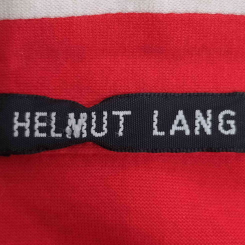 ヘルムートラング HELMUT LANG 90-2000S バスストップ 本人期 ツートン ポロシャツ メンズ import:M