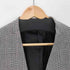 キャサリンハムネットロンドン KATHARINE HAMNETT LONDON ノーカラー 千鳥格子 チェック テーラード ジャケット レディース import:XL