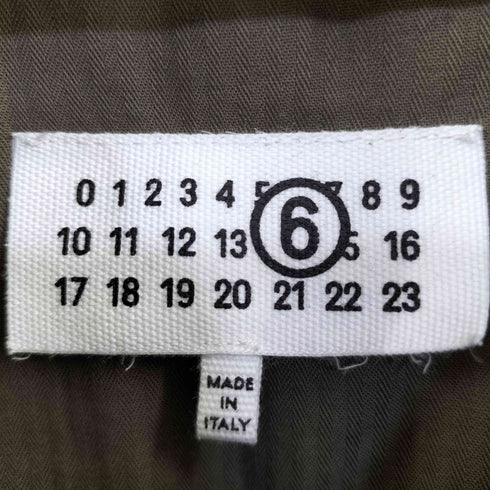 エムエムシックスメゾンマルジェラ MM6 Maison Margiela 24AW ナイロン 中綿 オーバーサイズ コーチ ジャケット メンズ 50
