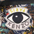 ケンゾー KENZO 総柄 マルチカラー マルチアイコン ナイロンバックパック メンズ