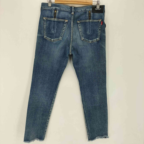 アンダーカバー UNDERCOVER 21SS 裾タチキリストレッチカツラギ PT デニムパンツ メンズ 3