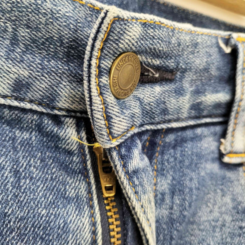 アンダーカバー UNDERCOVER 21SS 裾タチキリストレッチカツラギ PT デニムパンツ メンズ 3