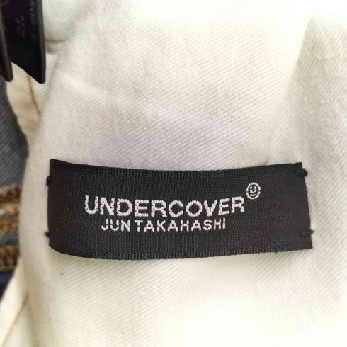 アンダーカバー UNDERCOVER 21SS 裾タチキリストレッチカツラギ PT デニムパンツ メンズ 3