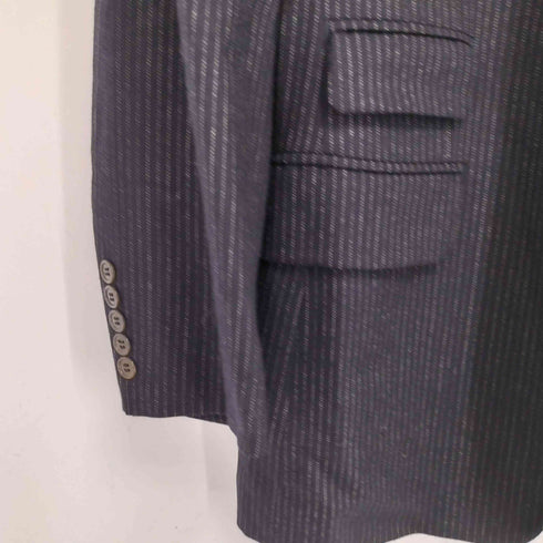 ポールスミス Paul Smith ストライプ 4Bシングルテーラードジャケット メンズ import:XL