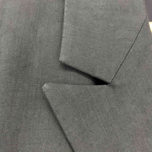 ヨウジヤマモトプールオム Yohji Yamamoto POUR HOMME 98SS リネンテーラードジャケット フラワー刺繍 メンズ JPN:M