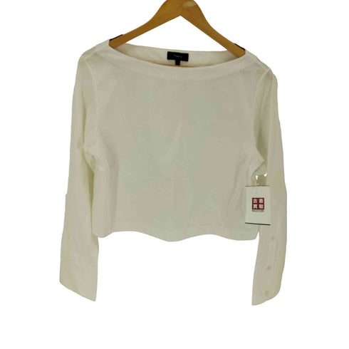 セオリー theory Cotton Shirting Boat NK VOL SH レディース JPN:S
