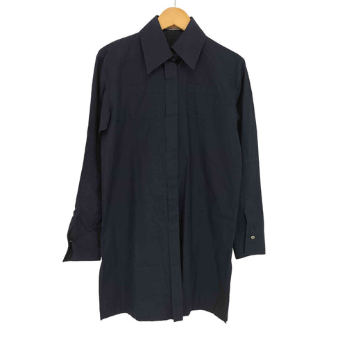 allycapeelino シェルボタン ロングワンピース レディース