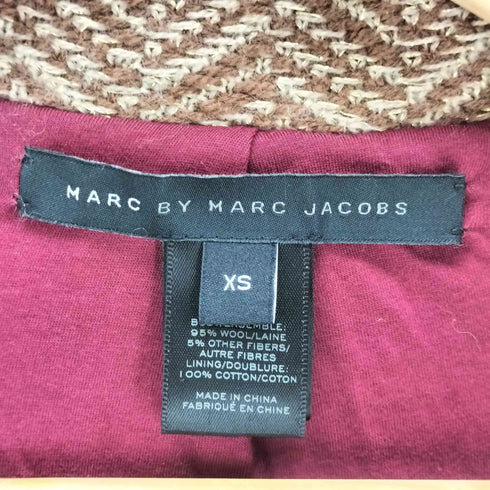 マークバイマークジェイコブス Marc by Marc Jacobs ダブルブレスト ニット テーラードジャケット レディース XS