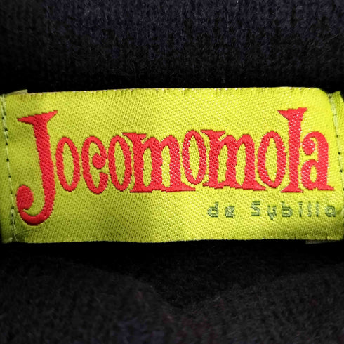 ホコモモラ Jocomomola ウール混 花刺繍 タートルネックニット レディース 40
