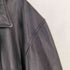 ギャップ Gap 90s OLD レザー 裏地キルティング ダブルブレスト ピーコート メンズ XL
