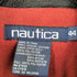 ノーティカ NAUTICA 90s COW LEATHER 裏地フリース キルティング 切替 レザー コート メンズ 44