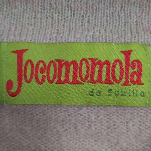 ホコモモラ Jocomomola ウール混 花刺繍 タートルネックニット レディース 40