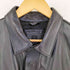 オットバイユークス 8 by YOOX イタリア製 Lambskin ラムレザー シャツ ジャケット メンズ XL