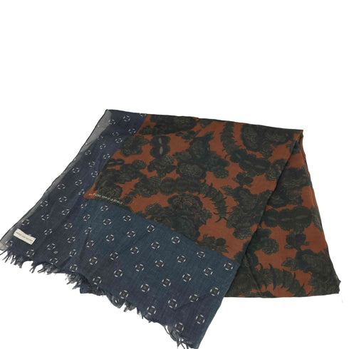 ドリスヴァンノッテン DRIES VAN NOTEN イタリア製 花柄 大判 ストール レディース