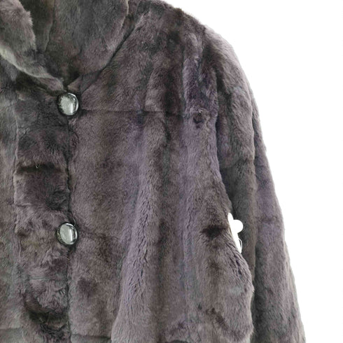 Vintage Genuine Leal Fur ヴィンテージ リアル ファー ロング コート レディース
