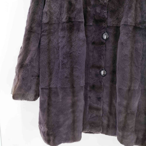 Vintage Genuine Leal Fur ヴィンテージ リアル ファー ロング コート レディース