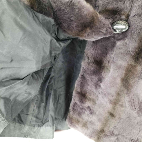 Vintage Genuine Leal Fur ヴィンテージ リアル ファー ロング コート レディース