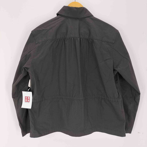 ユニクロシー UNIQLO:C コットンブレンドドローストリングジャケット レディース L