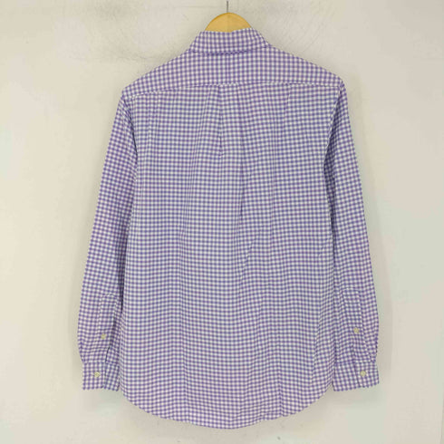 ポロラルフローレン POLO RALPH LAUREN ポニー刺繍 ギンガム BDシャツ CLASSIC FIT メンズ import:S